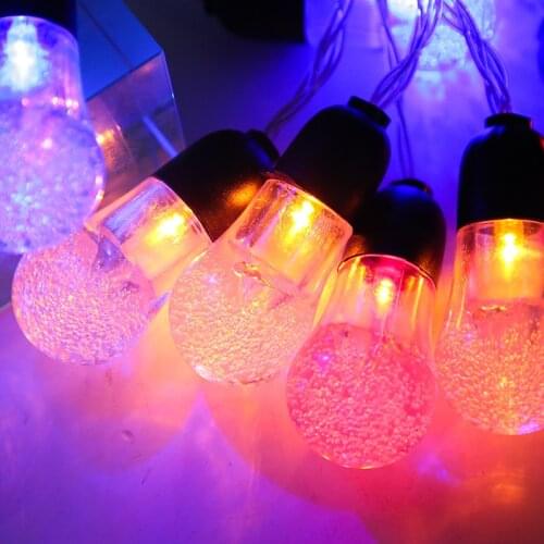 Led String Lights Bulb Outdoor Fairy Lighting Color Christmas Light Decor Indoor Led Lights Wedding String Fairy Lights Garden