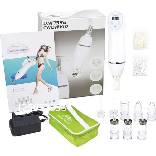 Sispop Vacuum Blackhead Remover Facial Vacuum Pore Cleaner Face Spot Acne Comedo Suction Whitehead Extractor Tool