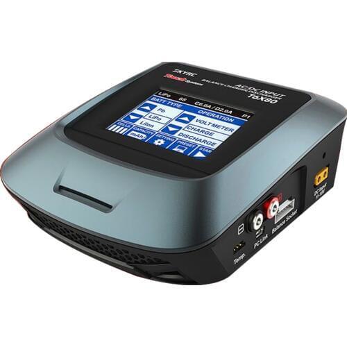 Original SKYRC T6X80 80W 8A AC/DC LCD Touch Screen Professional Battery Balance Charger Discharger For LiPo/LiFe/Lilon Battery