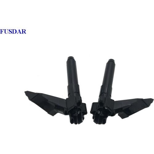 1Pair Front Headlight Washer Jet Nozzles 8264A310 8264A309 For Mitsubishi Outlander 2016-2018