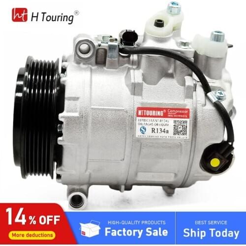 7SEU16C AC COMPRESSOR For Mercedes C-Class W221 W251 W164 Sprinter A0012301411 A0012302811 A0022305411 447170-7004 0022305111