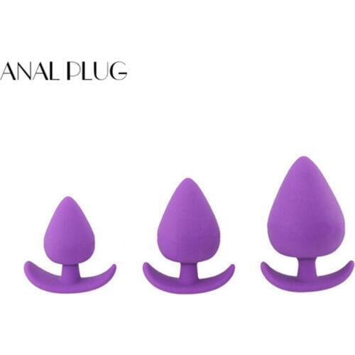 ANAL PLUG Sex Toys For Moman Male Silicone Prostate Massage Butt Plug Vibrator Smooth Touch Gay Fetish