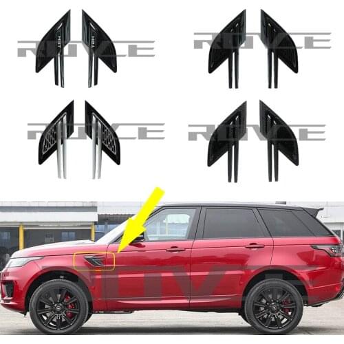 Car Side Vent Grille Grill Tuning Air Side Vent Grille Grid Outlet for Land Rover RANGEROVER SPORT 2014, L494