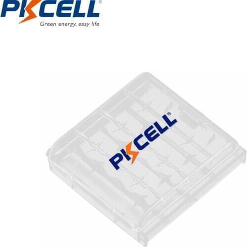 PKCELL Battery Box Holder Case Plastic Portable Box For AA AAA Rechargeable / Primary Battery