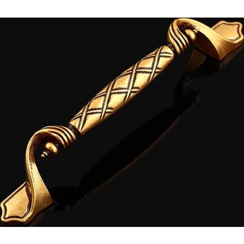 Free shipping 6.3"European cupboard door handles American retro wardrobe pulls Antique handles Drawer dresser cabinet knobs160mm
