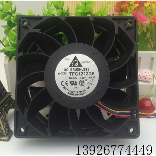 TFC1212DE 12CM 12038 12V 3.9A winds of booster fan violence