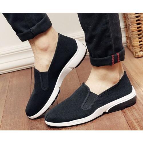 Black Cotton Tai Chi sneakers Soft Comfortable Kung Fu shoes Wing Chun martial arts sport shoes