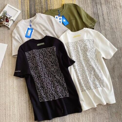 Error T-Shirts Men Women Best Quality Summer Style Full Of Letters On The Back Error Fur Color T Shirt -40