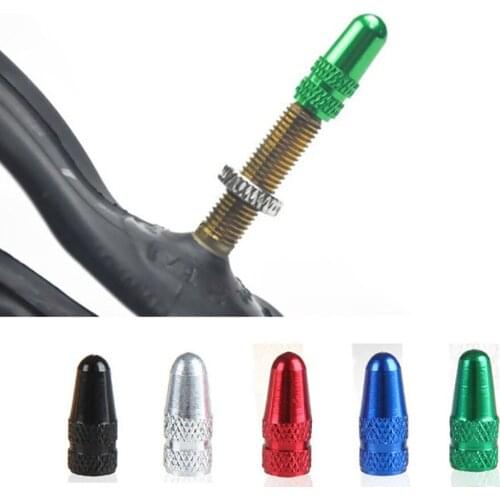 Suit Presta Valve Cap Road Mtb Bike Aluminium Alloy Valve For Bicycles Caps Tire Bicycle Tubeless Cap Dust Cover #W5