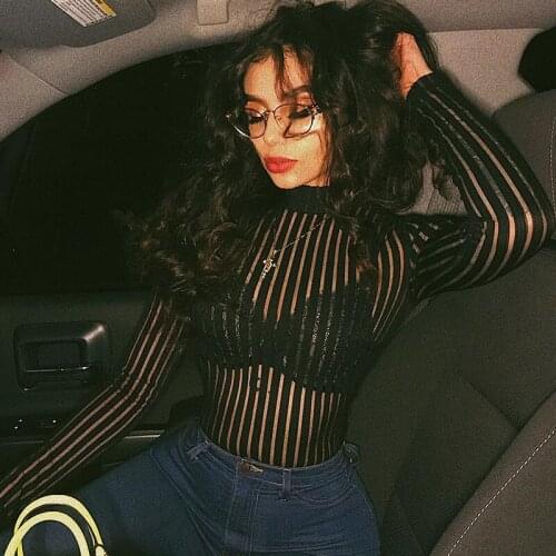 Женские прозрачные боди LaStylisher China At AliExpress