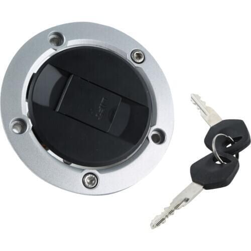 Motorcycle Metal Fuel Gas Tank Cap Cover Lock with Keys For SUZUKI SV650 SV650S 2003-2009 SV1000 SV1000S 2003-2007