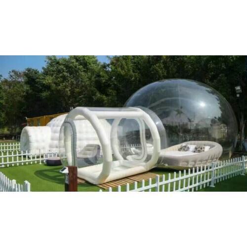 Inflatable Transparent Tent For Camping Outdoor NEW 0.8 MM PVC Inflatable Bubble House