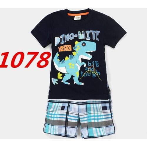 New Childrens Clothing Pyjamas Boy Girl Cartoon Short-Sleeve Sleepwear Set Summer Lounge Kids Pajamas Suits Baby Sleeping Wear