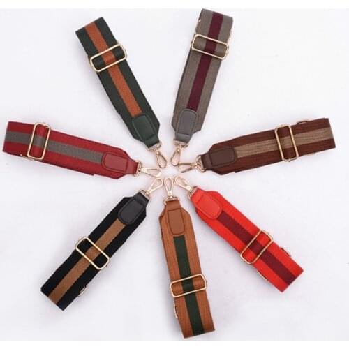 New Bag Strap Womens Belt For Bag Accessories Color Strap Inclined Straddle With Adjustable Lengthening O Bag Handles