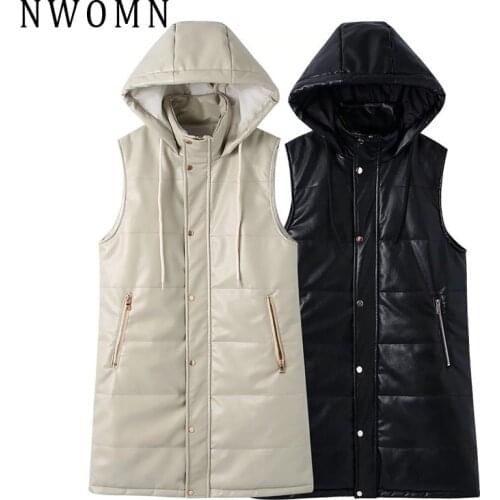 NWOMN Women's Hooded Vests