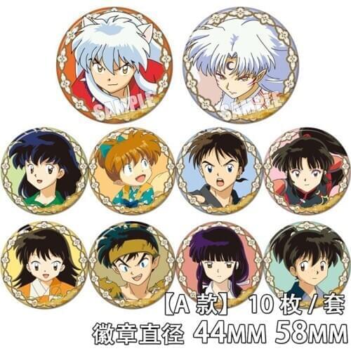 58mm Badges Yashahime: Princess Half-Demon Badges Acrylic Brooch