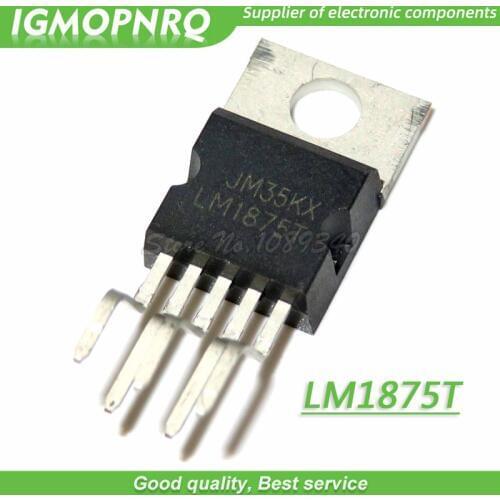 10pcs/lot LM1875T LM1875 ZIP-5 Dual Wave High Pressure New Original