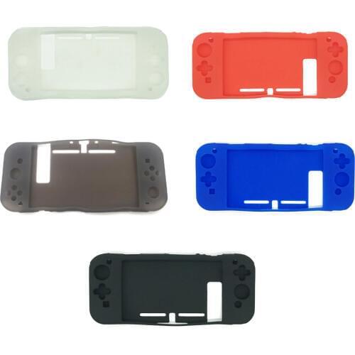 10PCS a lot High quality Silica gel protective case cover protector housing shell for NS NY Switch Shockproof scratch-proof
