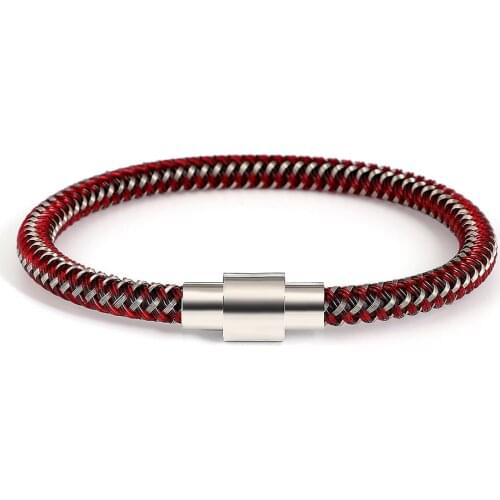 2021 Popular New Hot Sale Fashion Jewelry Charm Bracelets & Bangles Gold Color Stainless Steel Twisted Chain Bracelet For Women