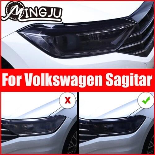 For Volkswagen Sagitar accessories headlight protective film blackened Car Goods film repair scratches Paint Protection Film
