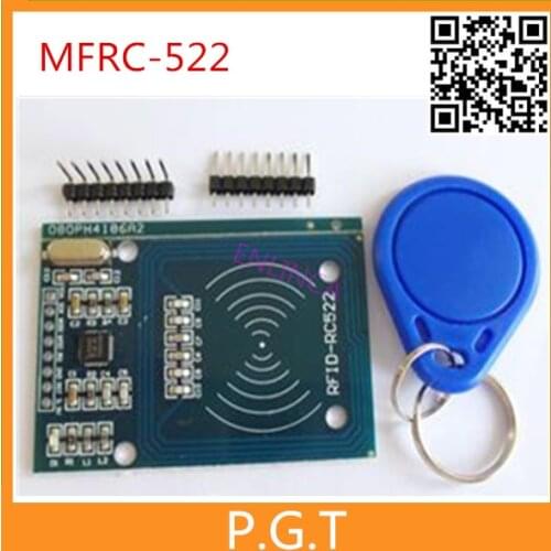 1pcs MFRC-522 RC522 RFID RF IC card sensor module to send Fudan card,Rf module keychain for