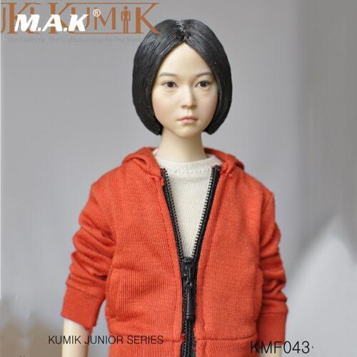 For Collection Kumik KMF043 1/6 Scale Female Full Set Action Figure Model Toys PVC Material