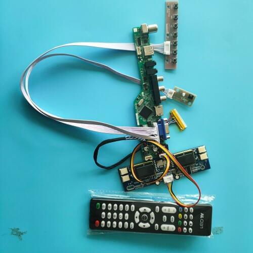 For M190EG01-V2 Digital Signal 4 lamps Resolution TV VGA AV VGA kit 30pin 1280X1024 19" HDMI LCD Controller Board