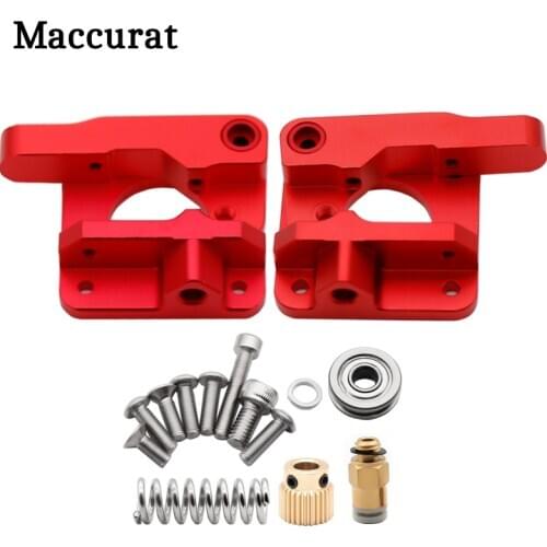 3D Printer Parts MK8 Extruder Upgrade Aluminum Alloy Block Bowden Extruder CR10 1.75MM Filament Extrusion For MK8 CR-10 Ender-3