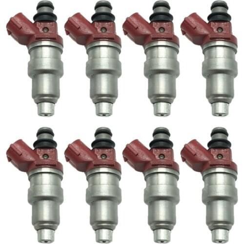 8pcs Fuel Injector Nozzle For Toyota CAMRY VISTA 1.8 4SFE SXS11 ST190 Engine 23250-74130 23209-74130 2325074130 2320974130