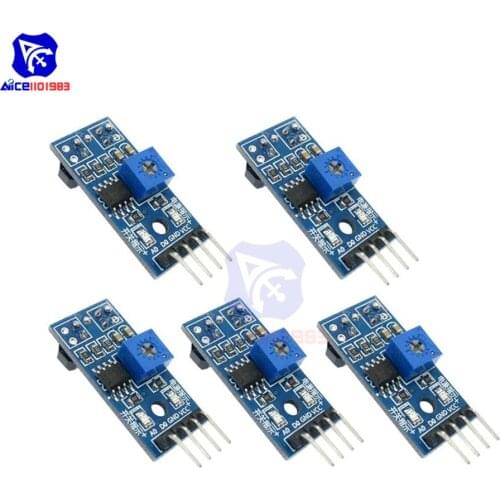 10PCS TCRT5000 Infrared Reflective Sensor IR Photoelectric Switch Barrier Line Track Module For Arduino Diode Triode Board 3.3v