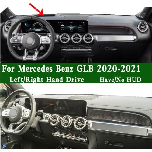 Fits Mercedes Benz GLB Class 2020 2021 X247 250 35 220 200 180 Dashmat Dashboard Cover Pad Dash Mat Carpet Suede Leather