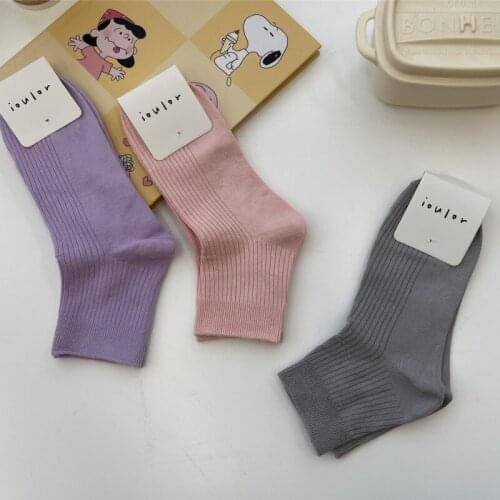 Candy Color Japanese Summer Thin Womens Socks With Ruffle Funny Socks Cotton Fashion Girl Accessories For Clothes Harajuku