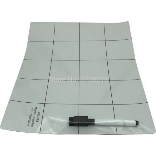Mangentic rubber mat 25*30cm size for lcd repair mangentic mat with pen