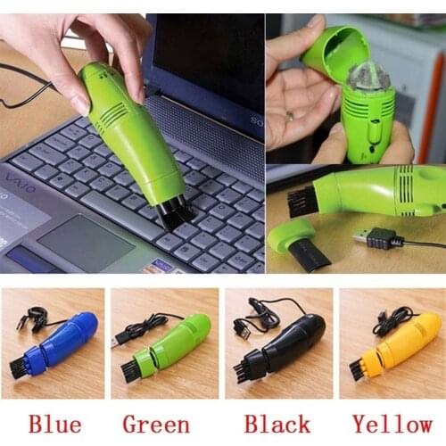 Mini computer vacuum USB keyboard cleaner PC laptop electric brush dust for keyboard key cap car air conditioning cleaning