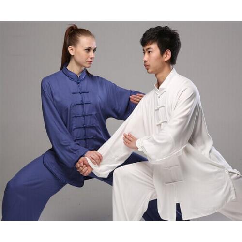 Tai chi clothing Cotton Middle-aged clothes Kung fu Chinese Tang