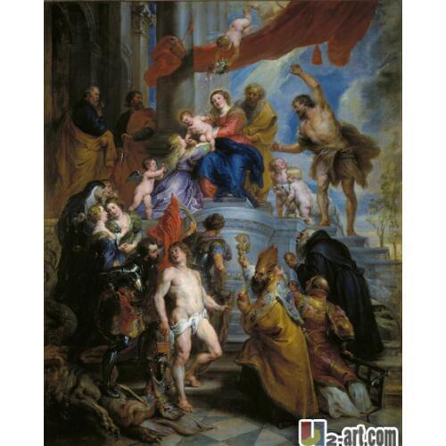Canvas Prints (Pieter Paul Rubens) Canvas painting home decorate fine art picure printing on canvas 13-Zjyh-(119)