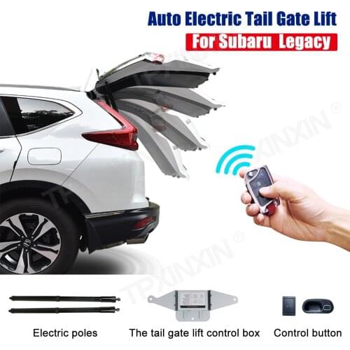 Easy to install Smart Auto Electric Tail Gate Lift for Subaru Legacy 2013-2018 with Remote Control Drive Seat Button Control Set
