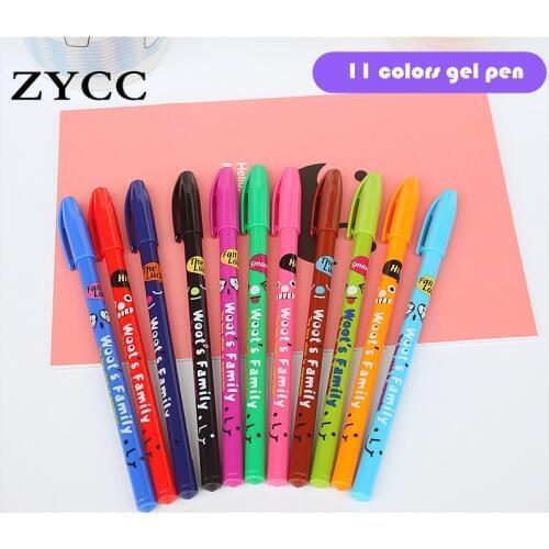 Cute Color Gel Pen each color is sold separately color pens for Painting tools office and school supplies