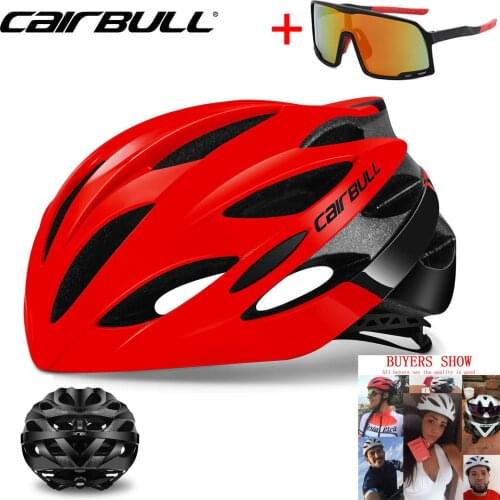 CAIRBULL Ultralight Racing Cycling Helmet Safety Cap Intergrally-Molded MTB Bicycle Helmet Mountain Road Bike Helmet cascos