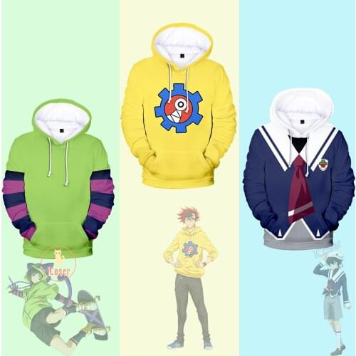 Anime SK8 the Infinity Miya Chinen Hoodies SK Eight Langa Hasegawa Cosplay Costume Reki Kyan Skateboard Sweater Sportswear Top