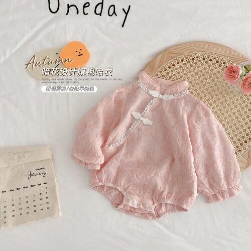 2021autumn Baby Girls Romper baby girl clothes