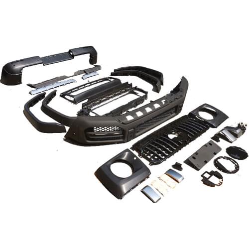 2021 Suitable For Benz Mercedes G-class G500 55 350 Refitting Amg Large Surround Front and Rear Bumper Exhaust Hub Kit