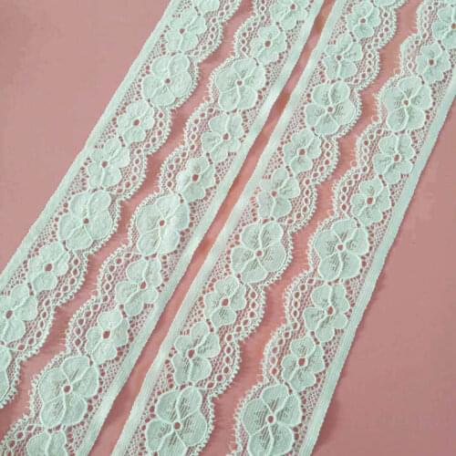 30mm 5yard Lace Ribbon Lace Trim Wedding Decoration Handcrafted Embroidered Sewing DIY Material Tablecloth decorative lace