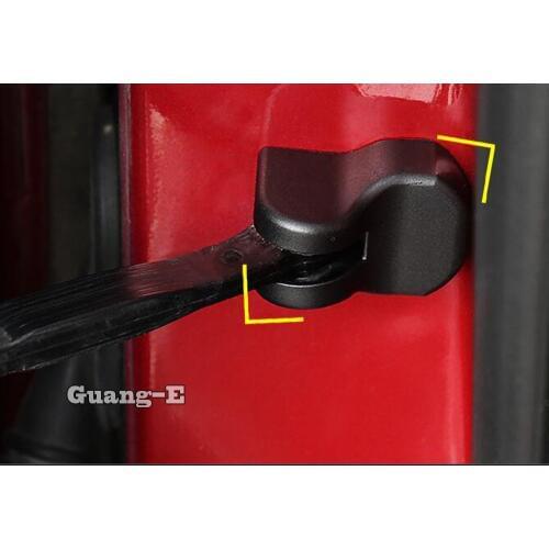 For Honda HRV HR-V Vezel 2019 2020 Car body anti rust water proof door lock key keys plastic buckle Limit device trim 4pcs