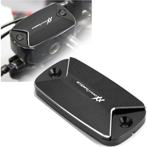 For HONDA CBR1100XX CBR 1100 XX 1997-2004 Motorcycle CNC Aluminum Front Brake Reservoir Fluid Tank Oil Cup Cover