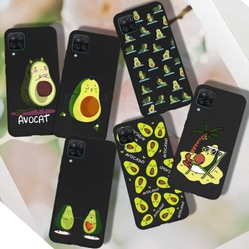 TPU Case For Samsung Galaxy A12 A52 A72 A71 A51 A41 A31 A40 A50 A70 A30 A20 A10 E A10E A20E A11 A12 Case Cover Avocado Silicone