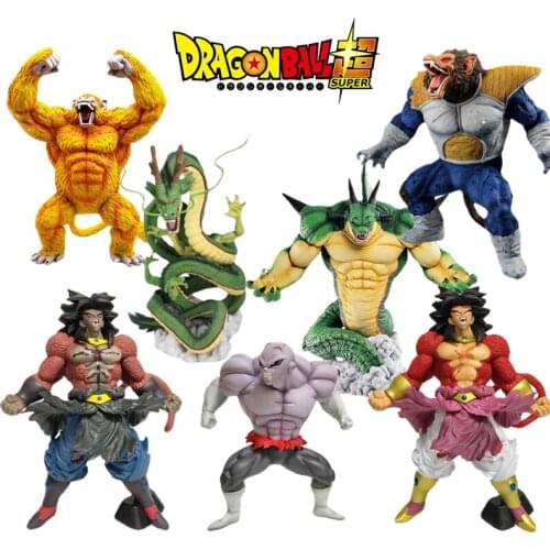 Anime Figure Dragon Ball Z Figurine Son Goku Ichiban Kuji Shenron Broly Jiren Ape Figma Vegeta Manga Super Saiyan Model Kid Toys