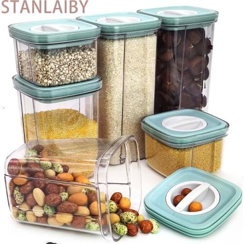 12KG Food Storage Box Rotatable Multi-Functional Dividing Rice Bucket Household 10KG Insect and Moisture Proof Grains Organizer
