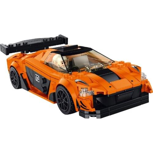 City Racing Car Speed Champions GTR Model Building Blocks DIY Vehicle Figures Bricks Kids Toy Classic Rally Super Racers Gift