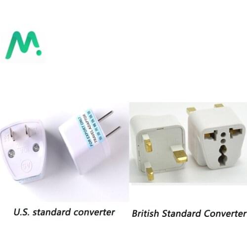 Heating Temperature Control Accessories 2 Pcs British Standard Conversion Plug American Standard Conversion Plug